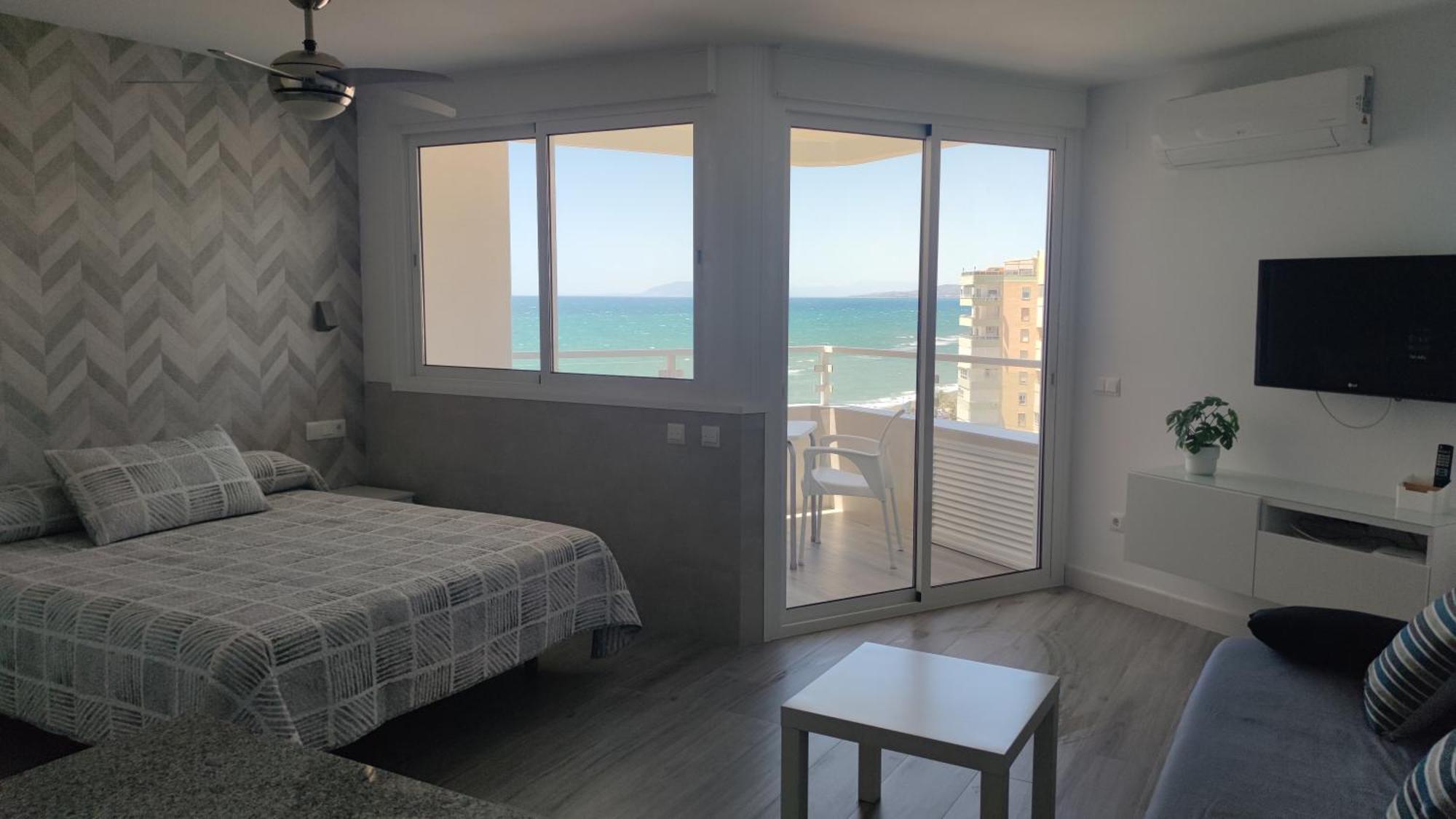 Mirador Playa Torrox-1ª Linea Playa Con Piscina - Recien Reformado Apartman Kültér fotó